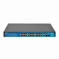 Коммутатор PoE на 24 порта  ST-S240POE, (2G/2S/300W/A), (версия 4)