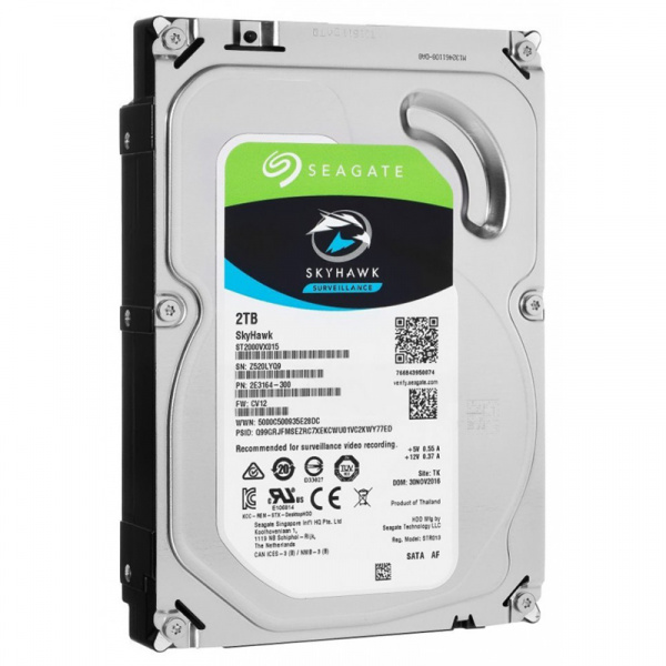 2 ТБ Жесткий диск Seagate SkyHawk [ST2000VX015]