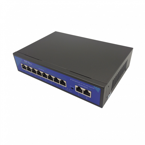 Коммутатор PoE ST-S84POE (2M/96W/A) (ВЕРСИЯ 2)